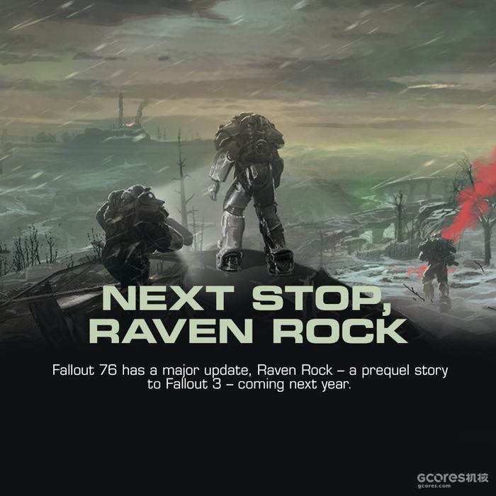 《辐射76》计划于明年推出大型扩展包 Raven Rock 